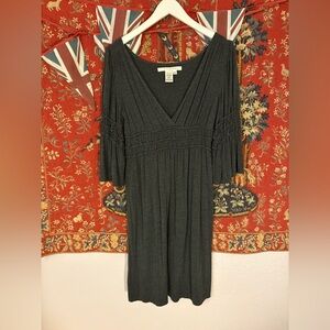 Studio M Charcoal Midi Dress